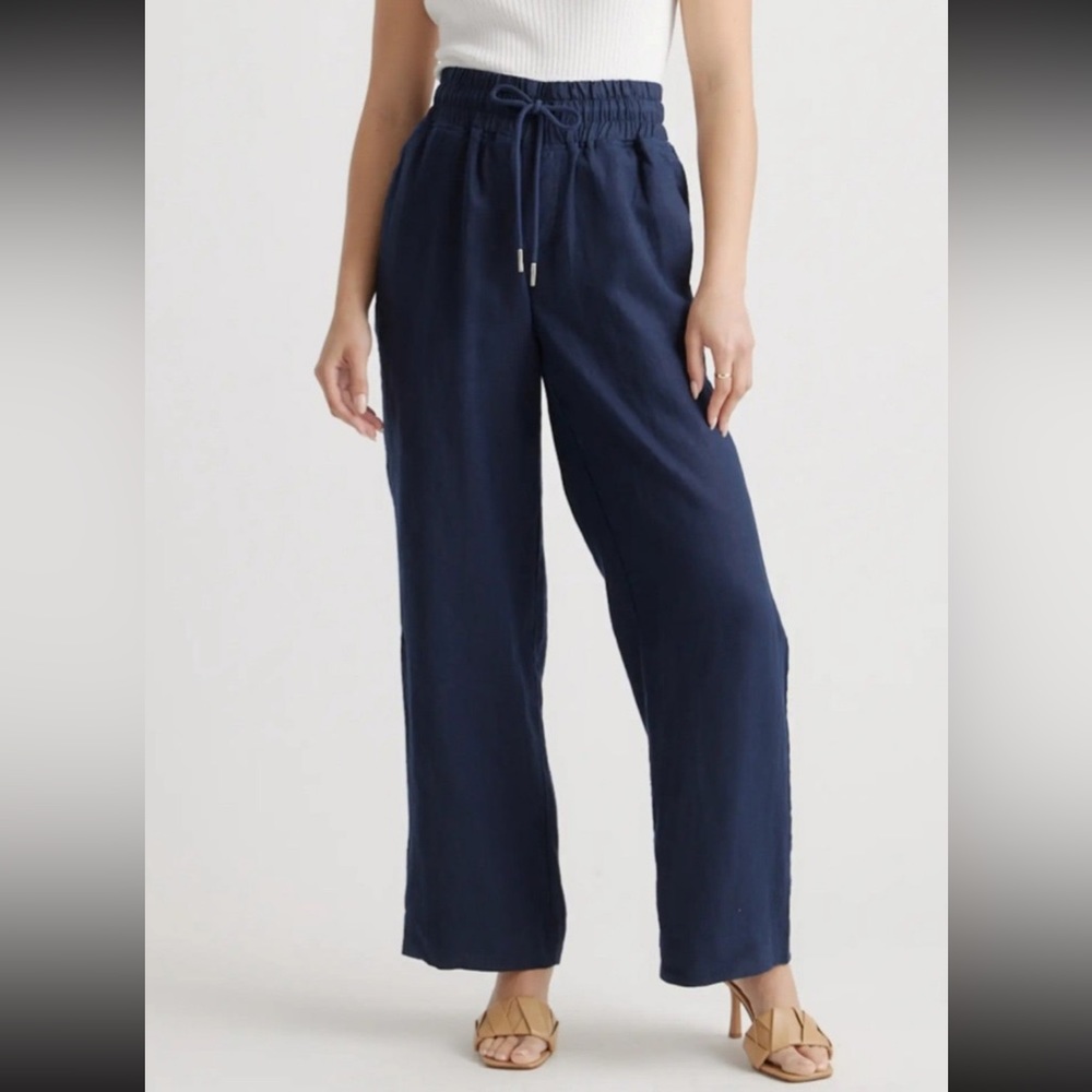 NWT Quince European Linen Pants Medium